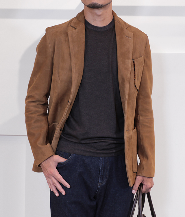 レザージャケットで魅せる秋スタイル｜STYLE BOOK｜菅原靴店