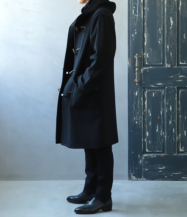 DRAW FIT Cashmere double coat cream - チェスターコート