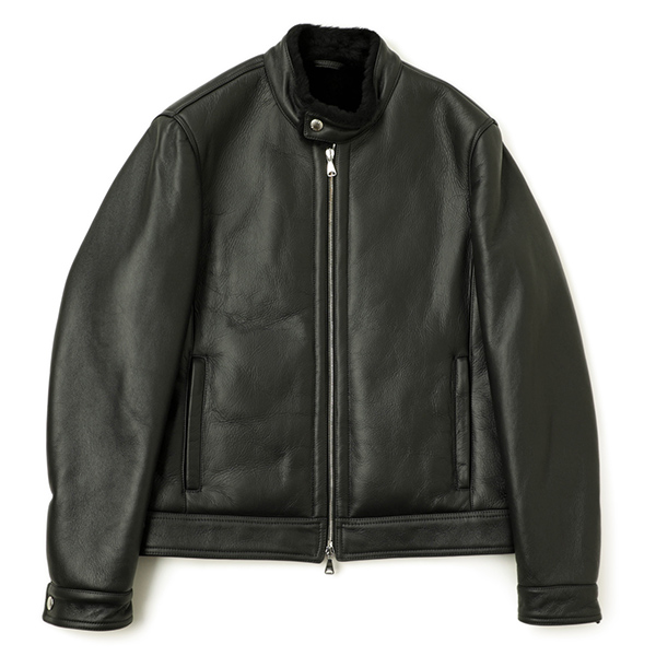 美品 EMMETI エンメティ シングルライダースジャケット JURI GIAPPONE  