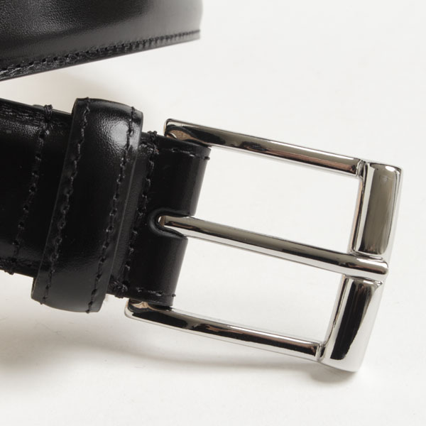 CROCKETT&JONES クロケット&ジョーンズ カーフ レザーベルト 8500 