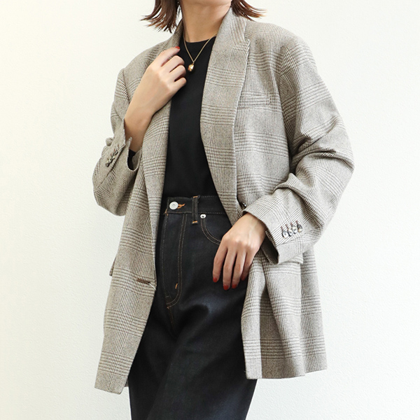 21ss フォトコピュー PHOTOCOPIEU SANDRA ジレ ベスト ダブル  