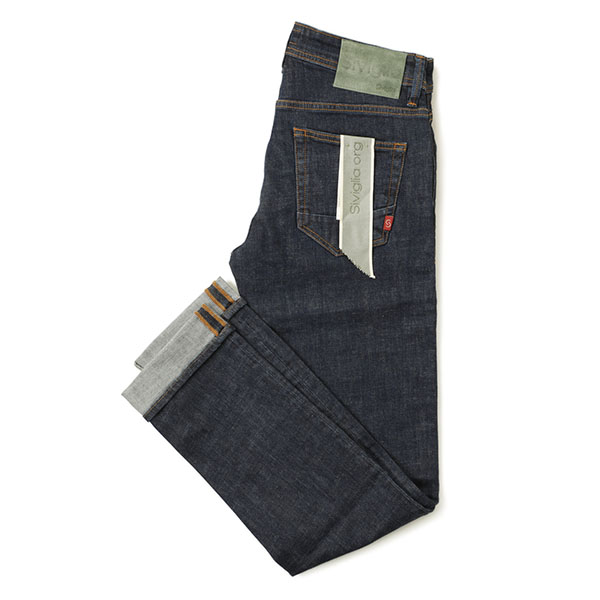 Siviglia Org シヴィリア メンズ ワンウォッシュ デニム Denim スリムフィット Slimfit スキニー Nq00 D0055 700 インディゴ Siviglia 菅原靴店