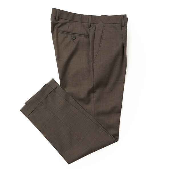 GTA ジーティーアー パンツ メンズ スラックス ワンプリーツ ウール 