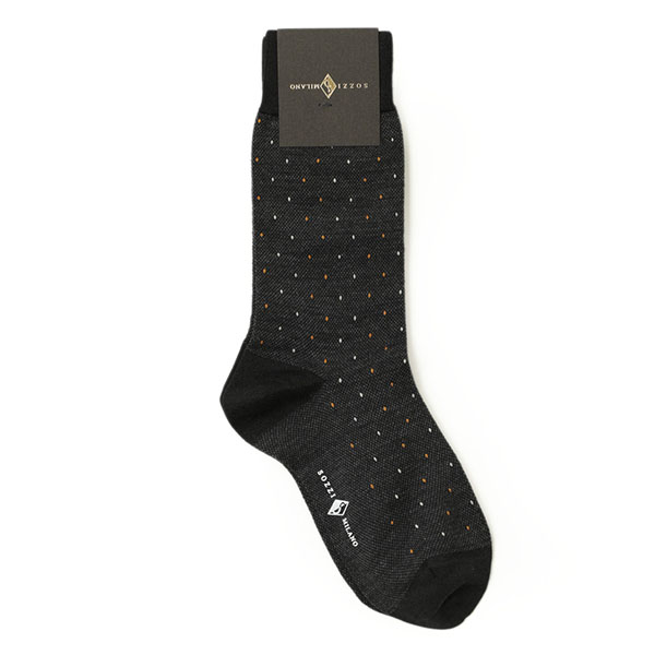 新品定価1足4500円 SOZZI ソッツィ イタリア高級靴下 ロングホーズ4足セット シーアイランドコットン ブラウン ジョンロブ kiton  ポイント10倍ソッツィ SOZZI ／ FILOSCOZIAコットン70番手双糸36ゲージリブロングホーズ「115002」（6  colors）ネコポス対応 ／ 2点まで同梱可ラッピング対応／ 靴下 メンズ イタリア ハイソックス ドレスソックス ビジネス |  粋な着こなし　店