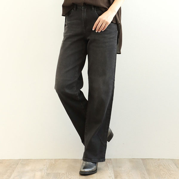 DENHAM デンハム レディース デニム パンツ ワイド ハイライズ 