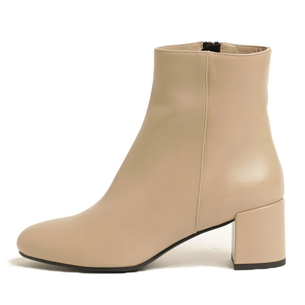 FABIO RUSCONI ファビオルスコーニ チャンキーヒール ショートブーツ  