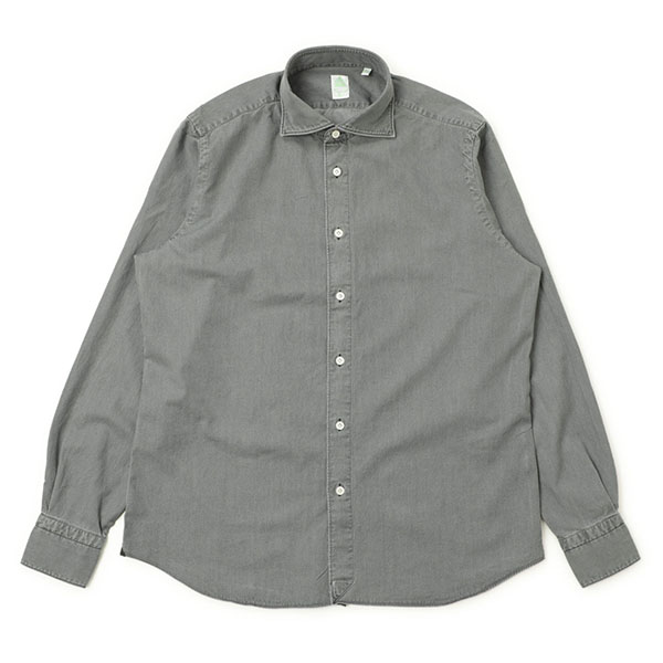 美品 フィナモレ SIZE M (M) 長袖シャツ FINAMORE メンズ autumn20フィナモレ Finamore 長袖カジュアルシャツ