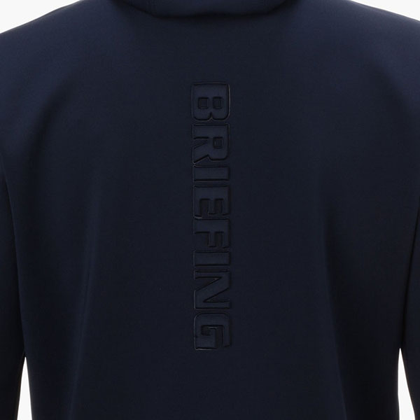 BRIEFING ブリーフィング MENS 3D LOGO PARKA ジップアップ フーディー パーカー BBG221M11 ネイビー｜ BRIEFING｜菅原靴店