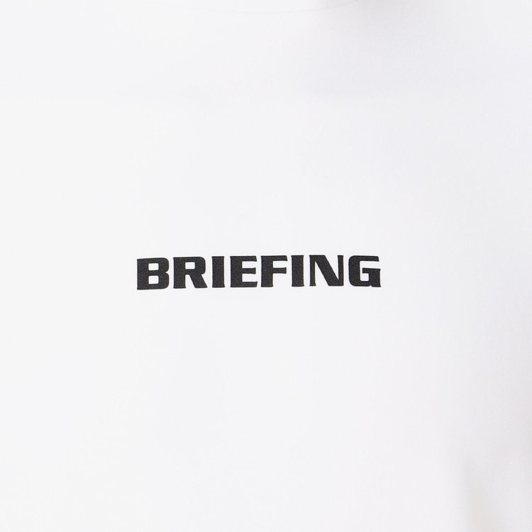 BRIEFING ブリーフィング MENS TOUR LS HIGH NECK ハイネック ロングスリーブ シャツ BBG223M09 ホワイト｜ BRIEFING｜菅原靴店