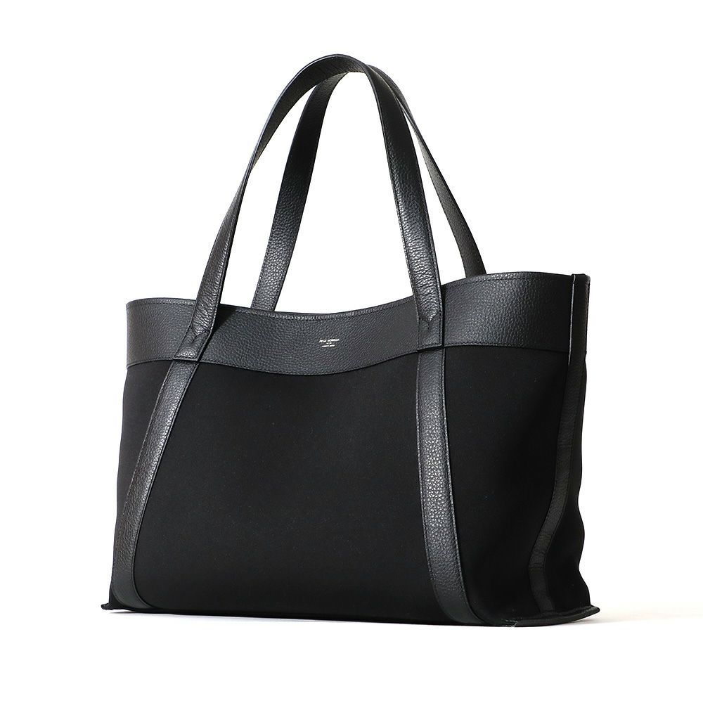 ペッレモルビダ PELLE MORBIDA トート バック レザー×ポリエステル 