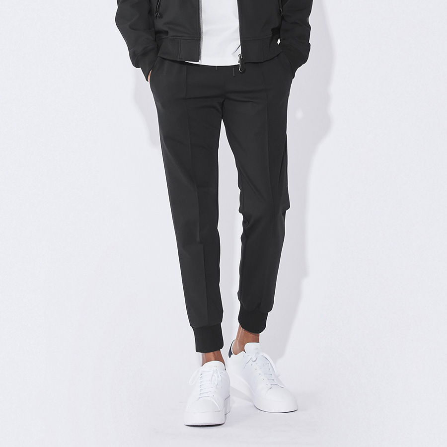 MOVB モーブ パンツ ジョガー コットン ナイロン ストレッチ ジャージ  