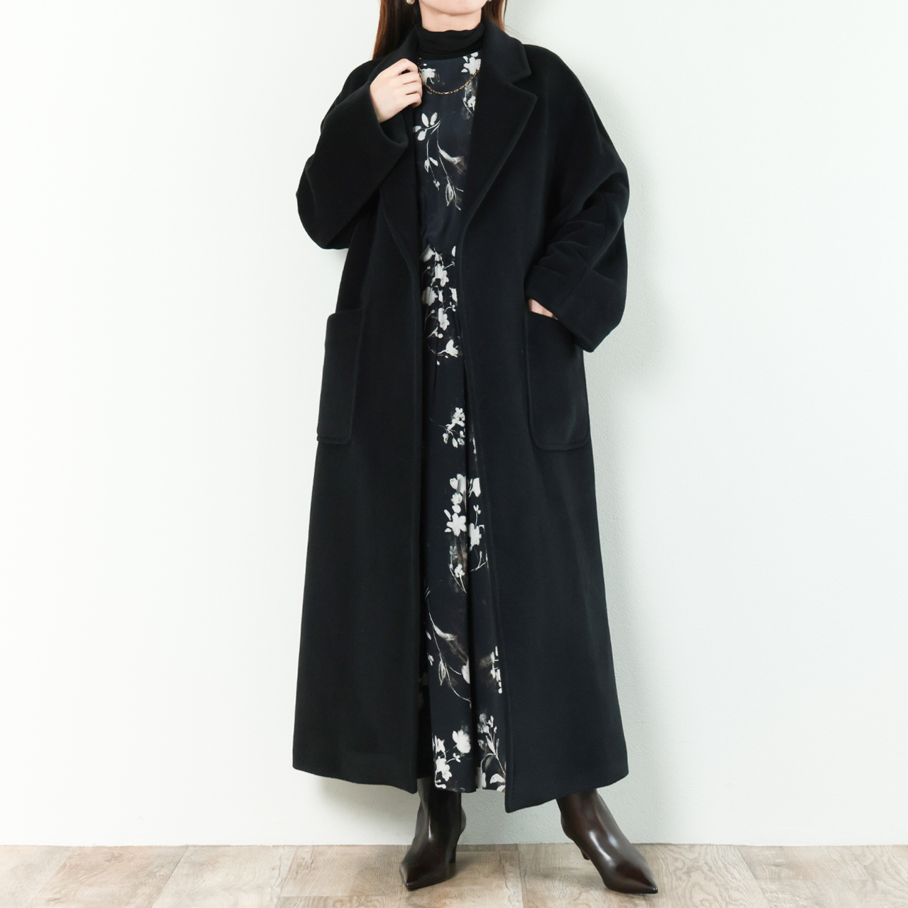 TAGLIATORE タリアトーレ レディース コート ガウン ロング ヴァージン