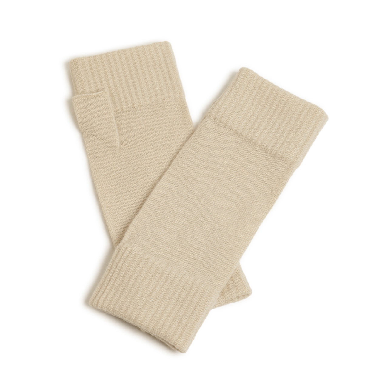 ASAUCE MELER アソースメレ グローブ フィンガーレス ニット カシミヤ