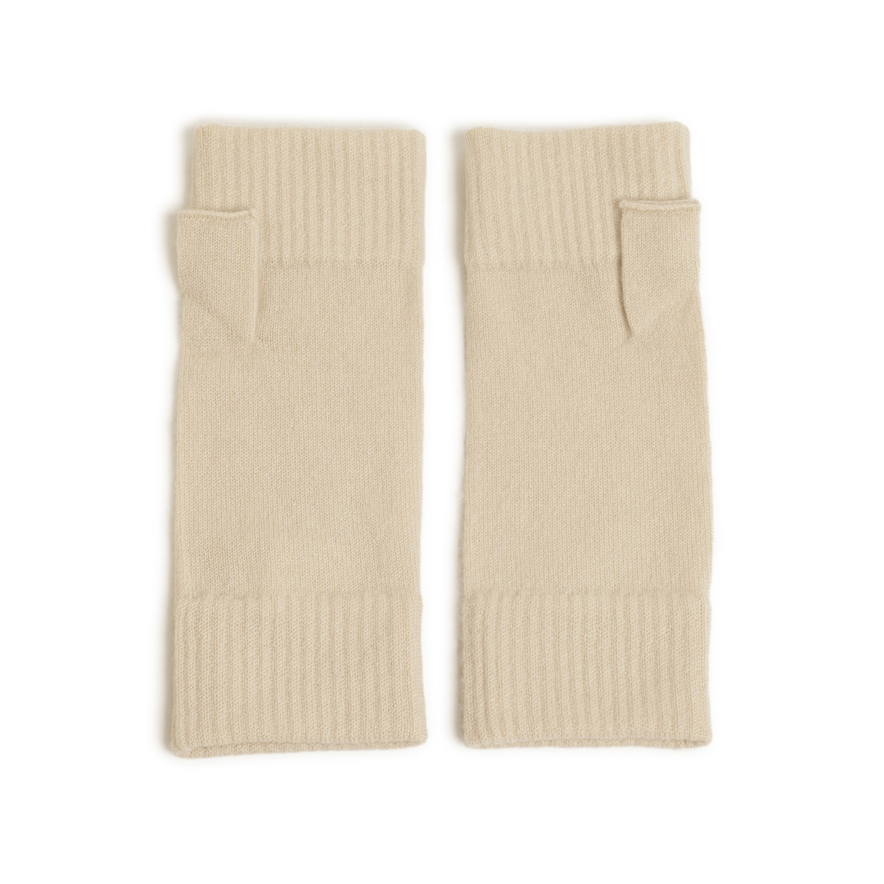 ASAUCE MELER アソースメレ グローブ フィンガーレス ニット カシミヤ