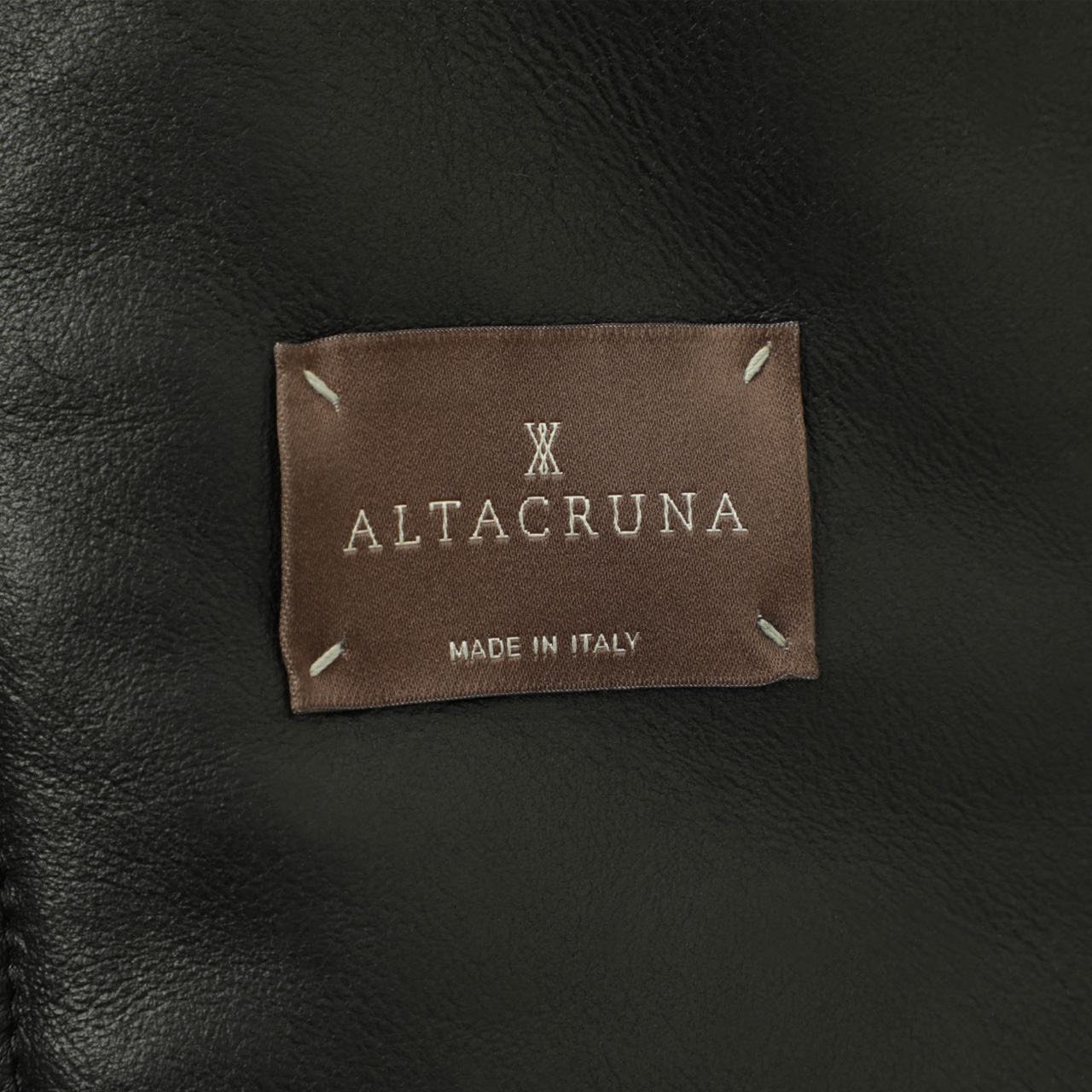 ALTACRUNA アルタクルーナ ブルゾン パーカー ムートン ラムレザー