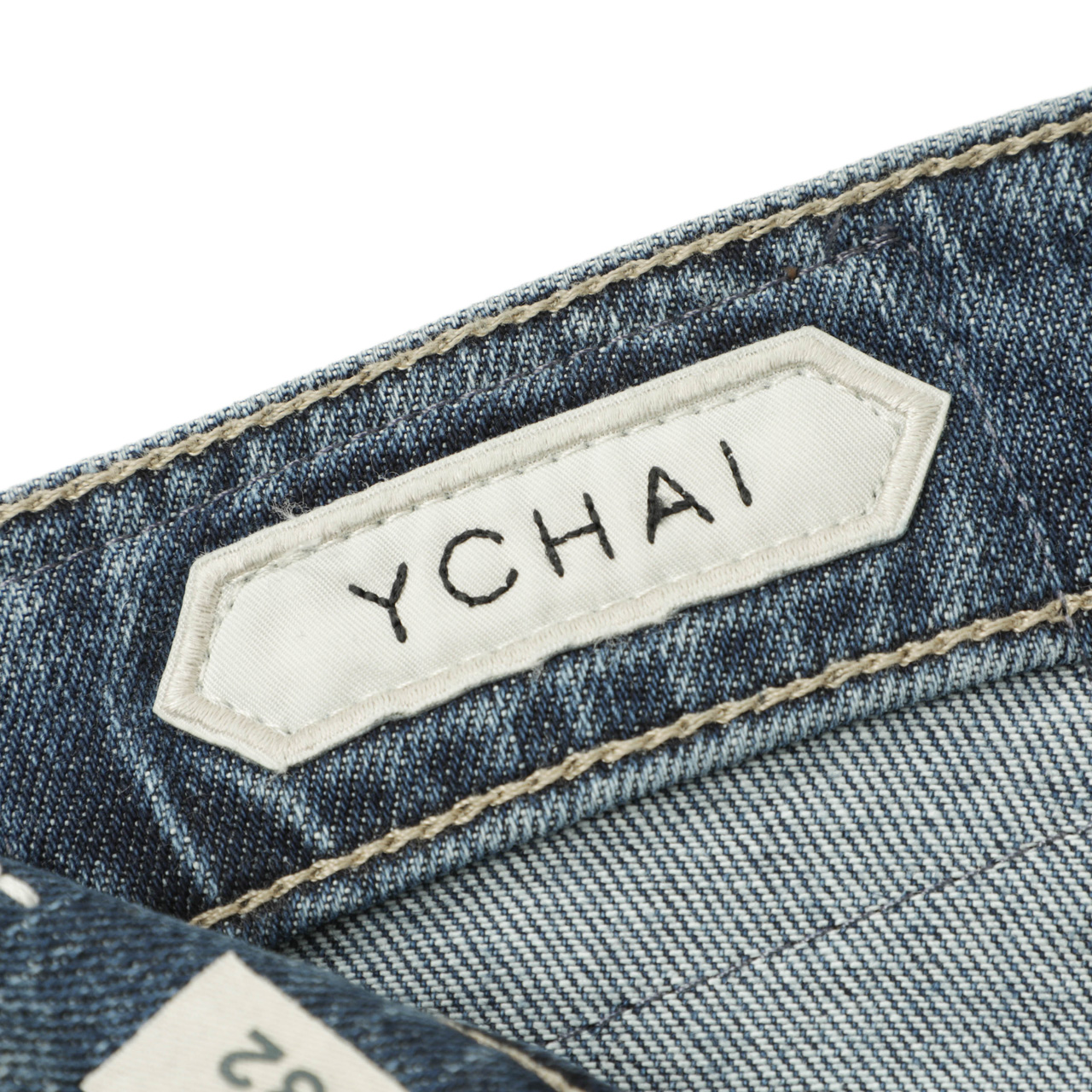 YCHAI イカイ デニム スリム テーパード ウォッシュド TORPEDO