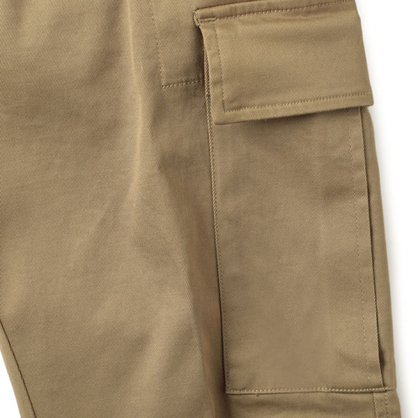イカイ YCHAI カーゴパンツ スリム コットンツイル YPU034 ベージュ ...