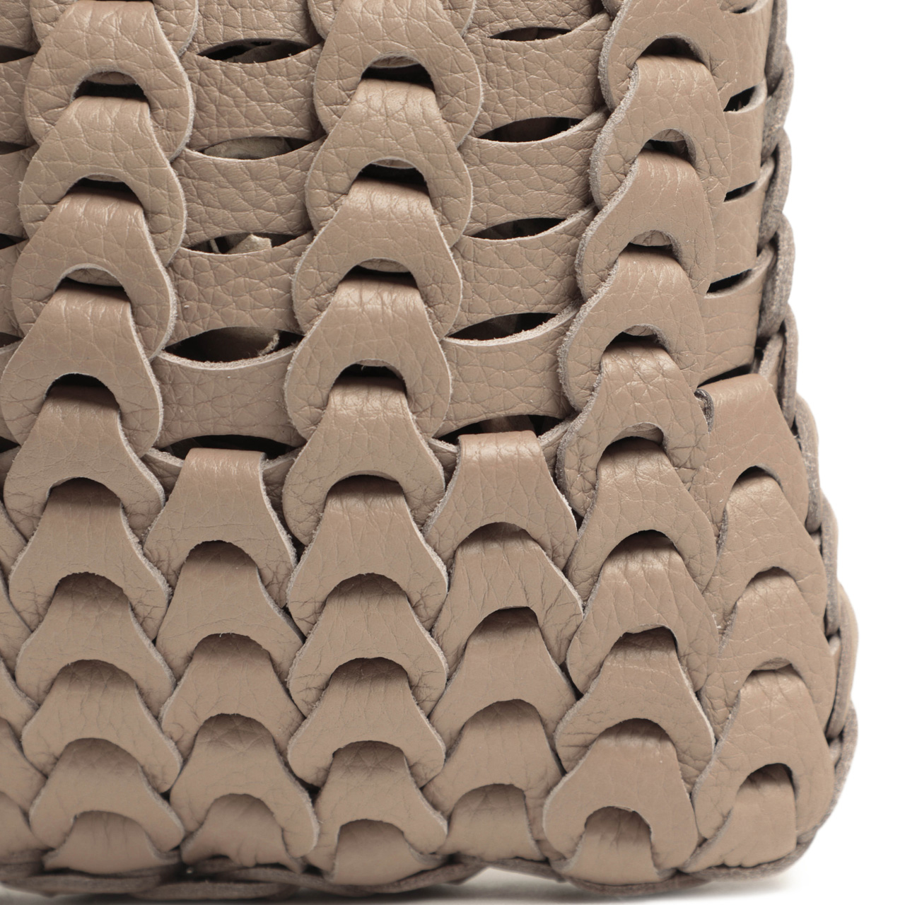 il micio イルミーチョ バッグ 巾着 ドローストリング レザー