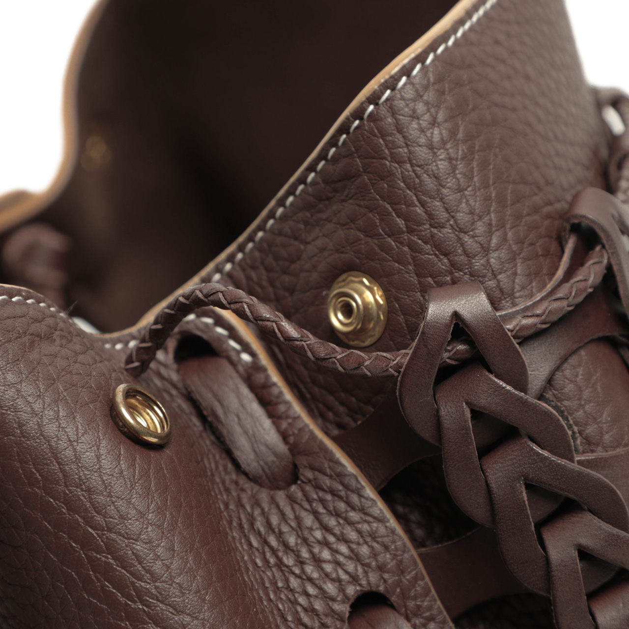 il micio イルミーチョ バッグ ショルダー フラップ レザー ブル