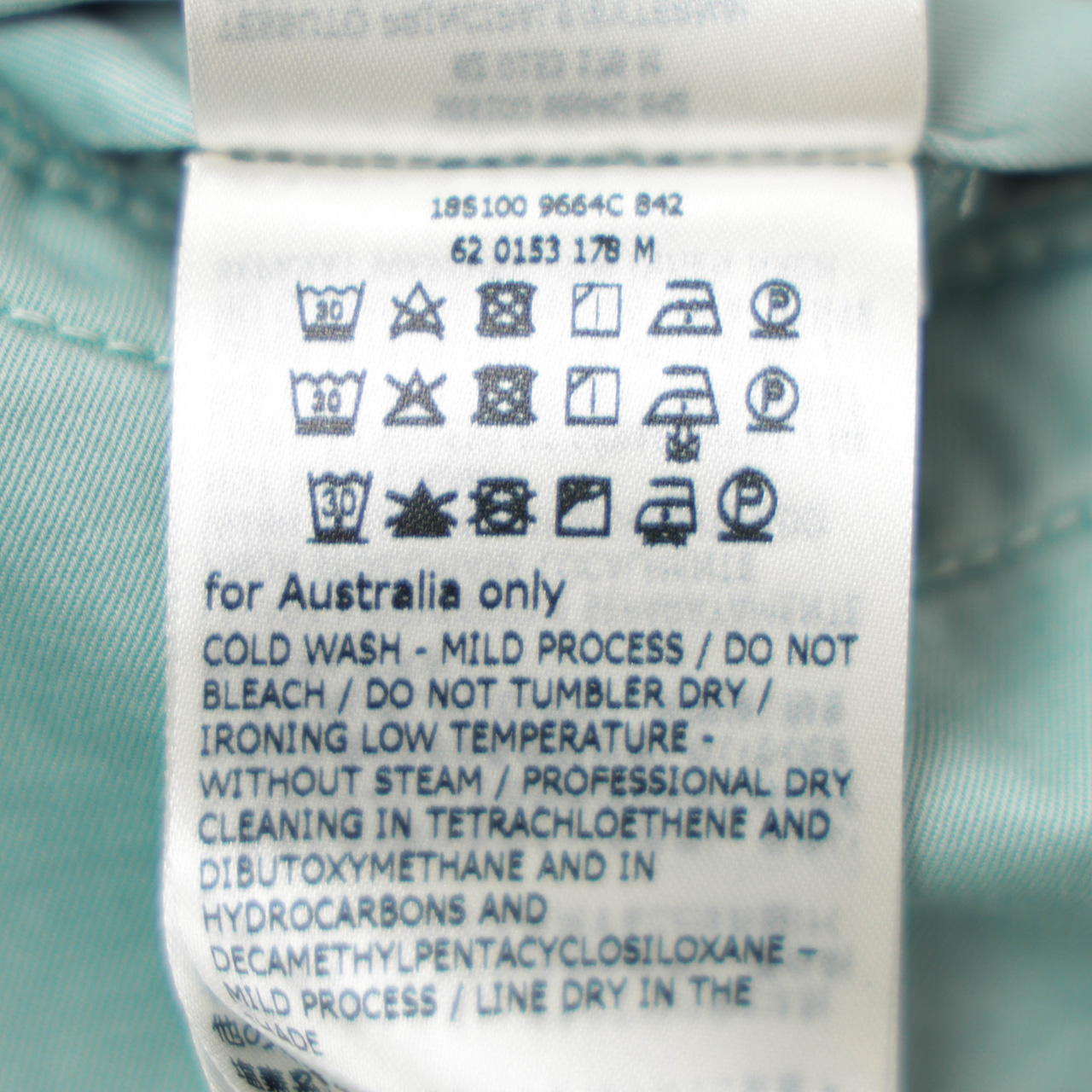 INCOTEX インコテックス パンツ コットン ストレッチ ウォッシュド