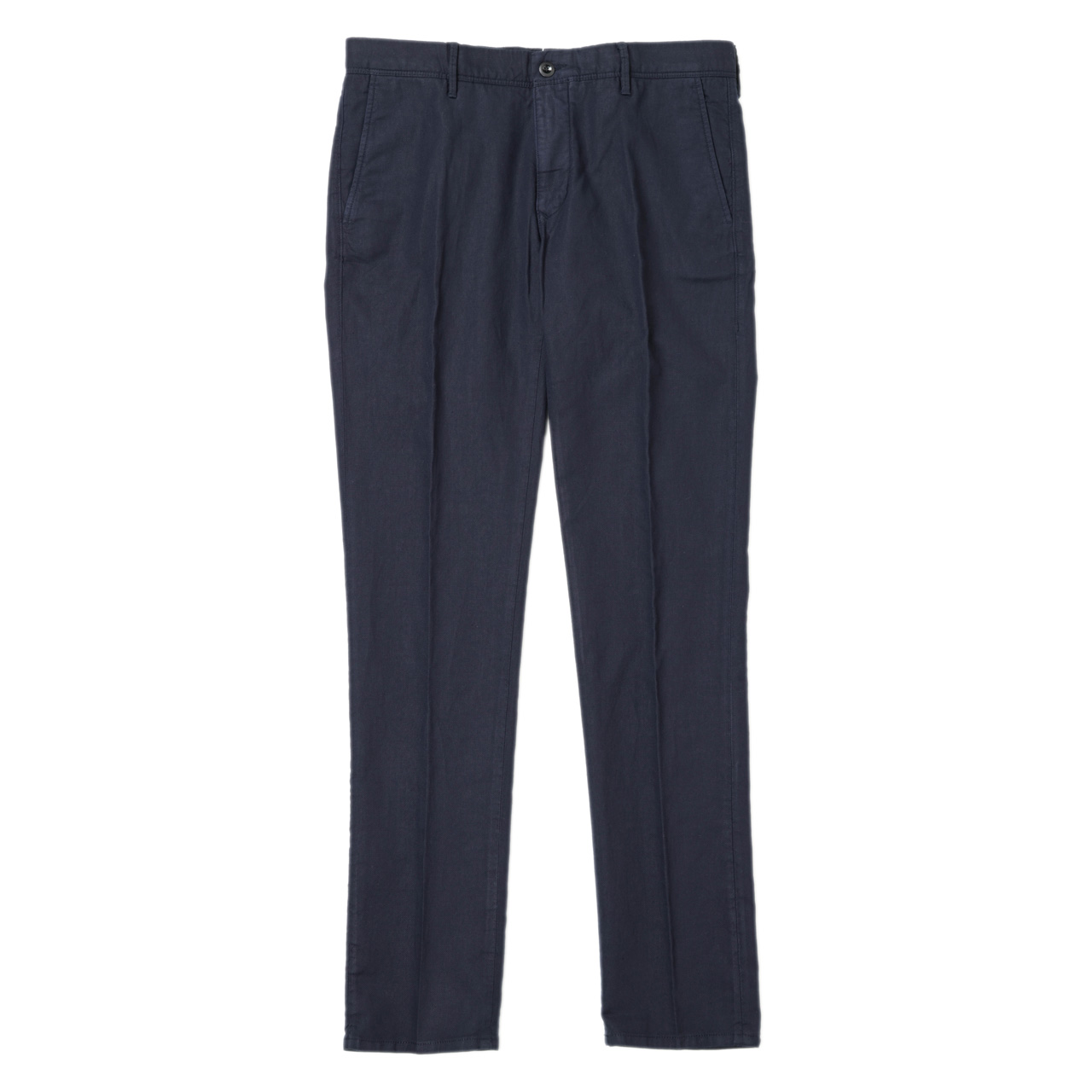 INCOTEX インコテックス パンツ コットン リネン ウォッシュド SLIM