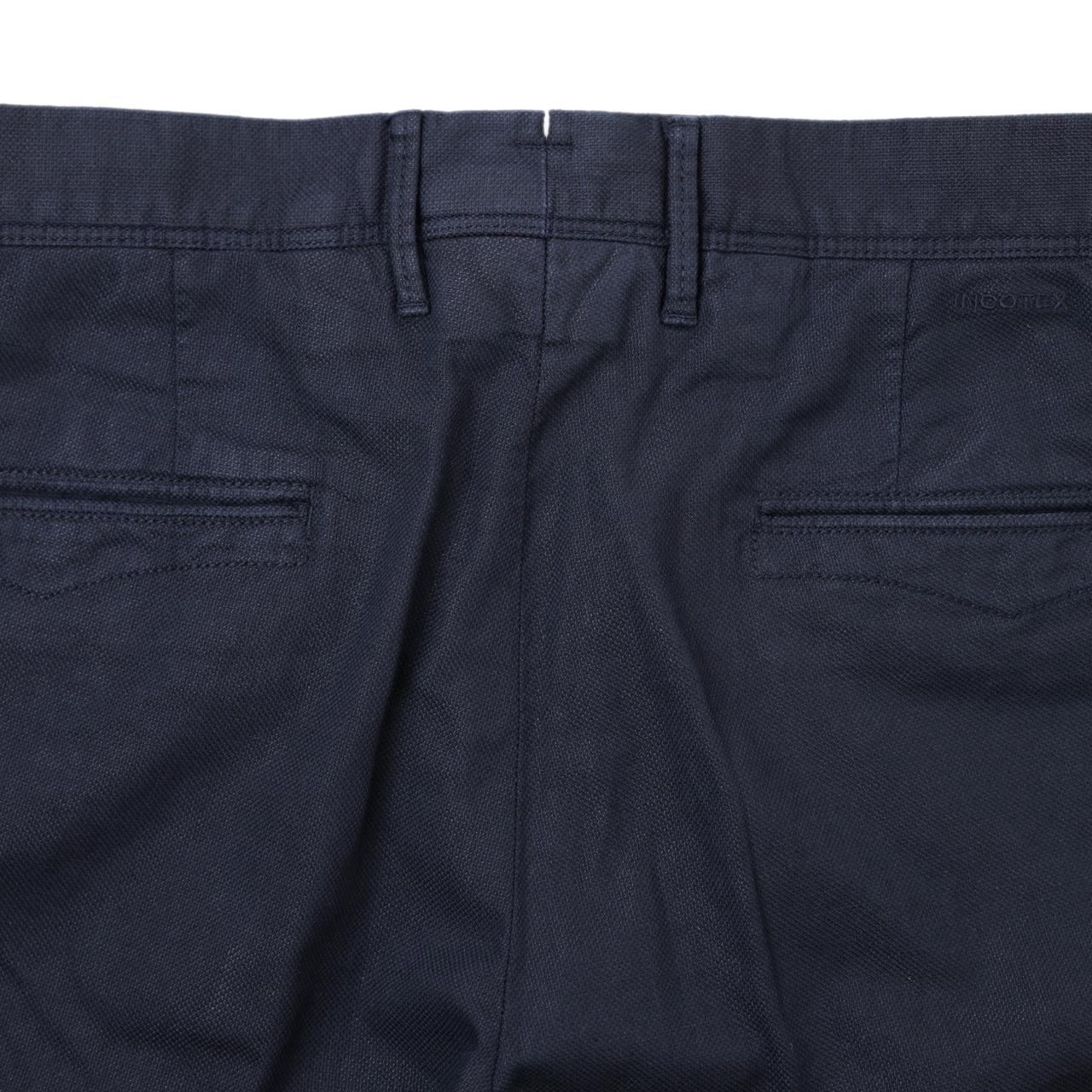 INCOTEX インコテックス パンツ コットン リネン ウォッシュド SLIM