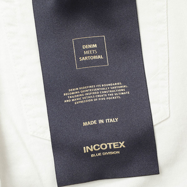 INCOTEX インコテックス パンツ デニム コットン ウォッシュド