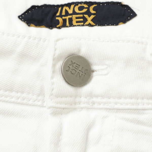 INCOTEX インコテックス パンツ デニム コットン ウォッシュド