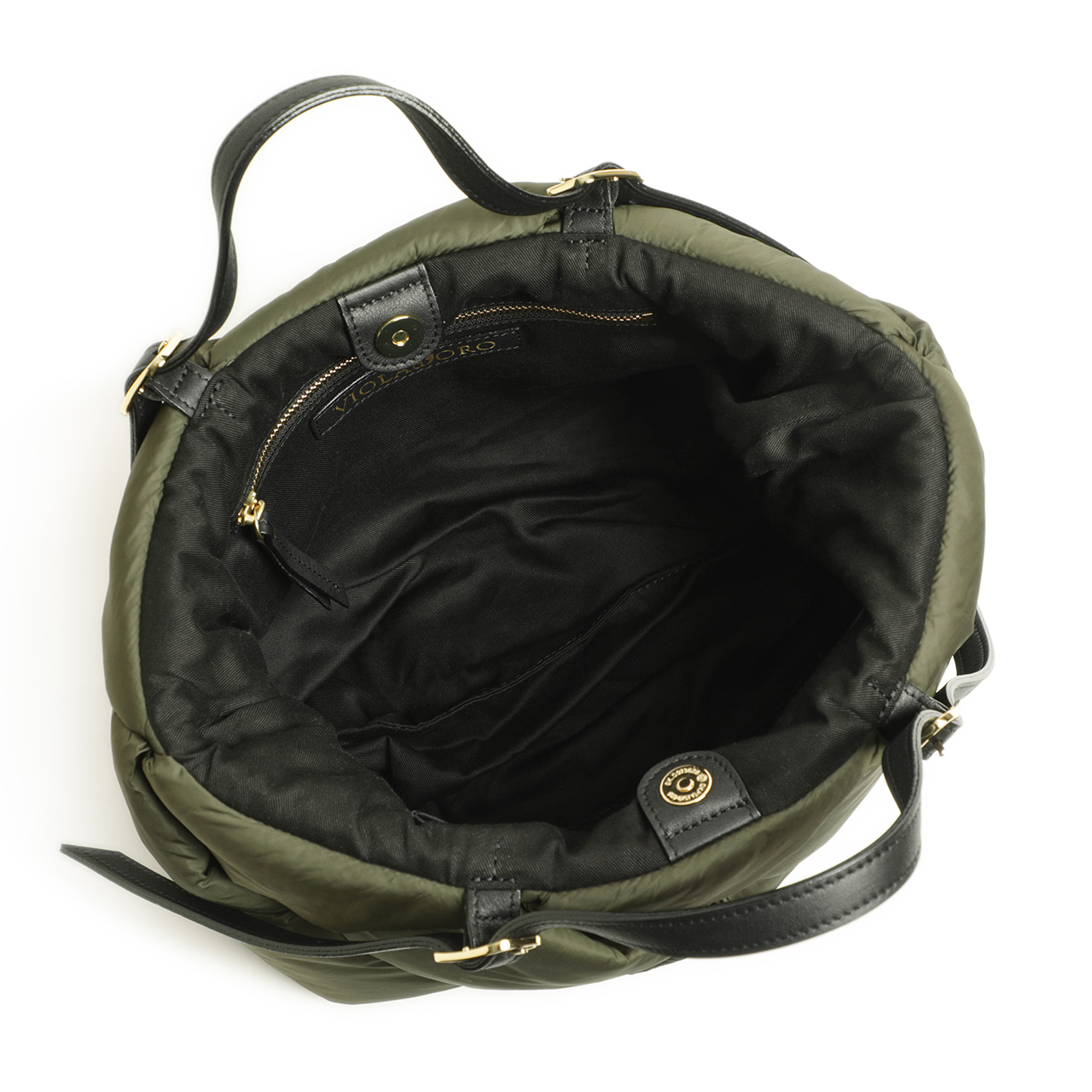 ヴィオラドーロ VIOLAd'ORO ハンド バッグ トート ナイロン