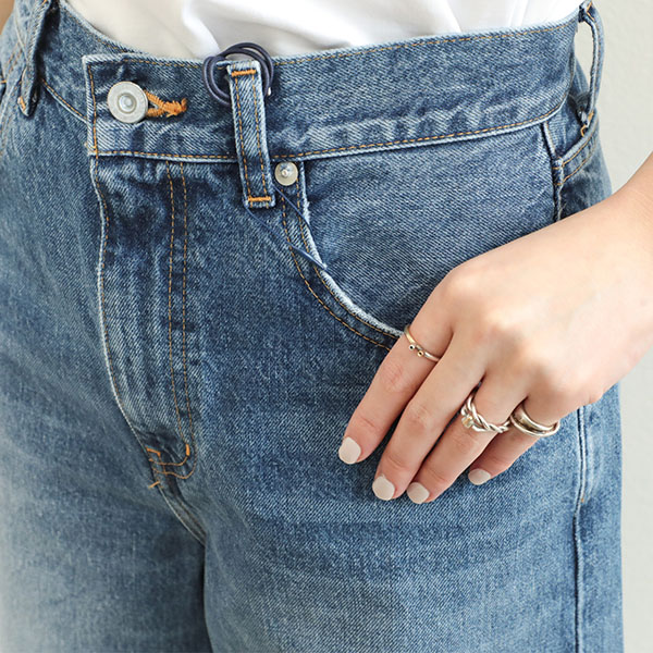 エディター坪田あさみさんコラボ＞BULLET DENIM（MID BLUE