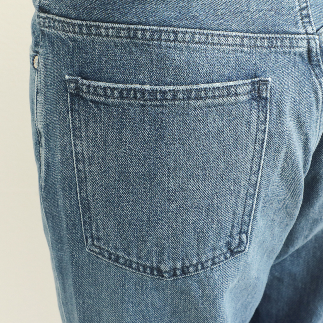 woadblue ウォードブルー レディース デニム ストレート ウォッシュド