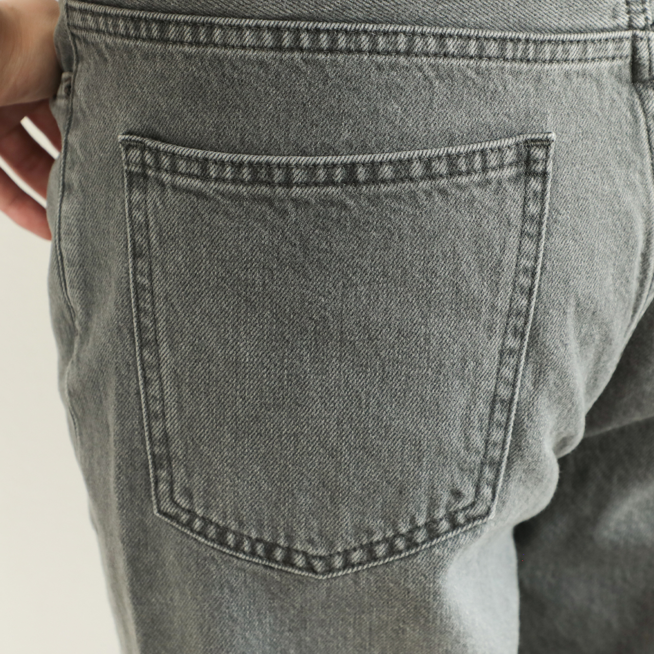 woadblue ウォードブルー レディース デニム ストレート ウォッシュド