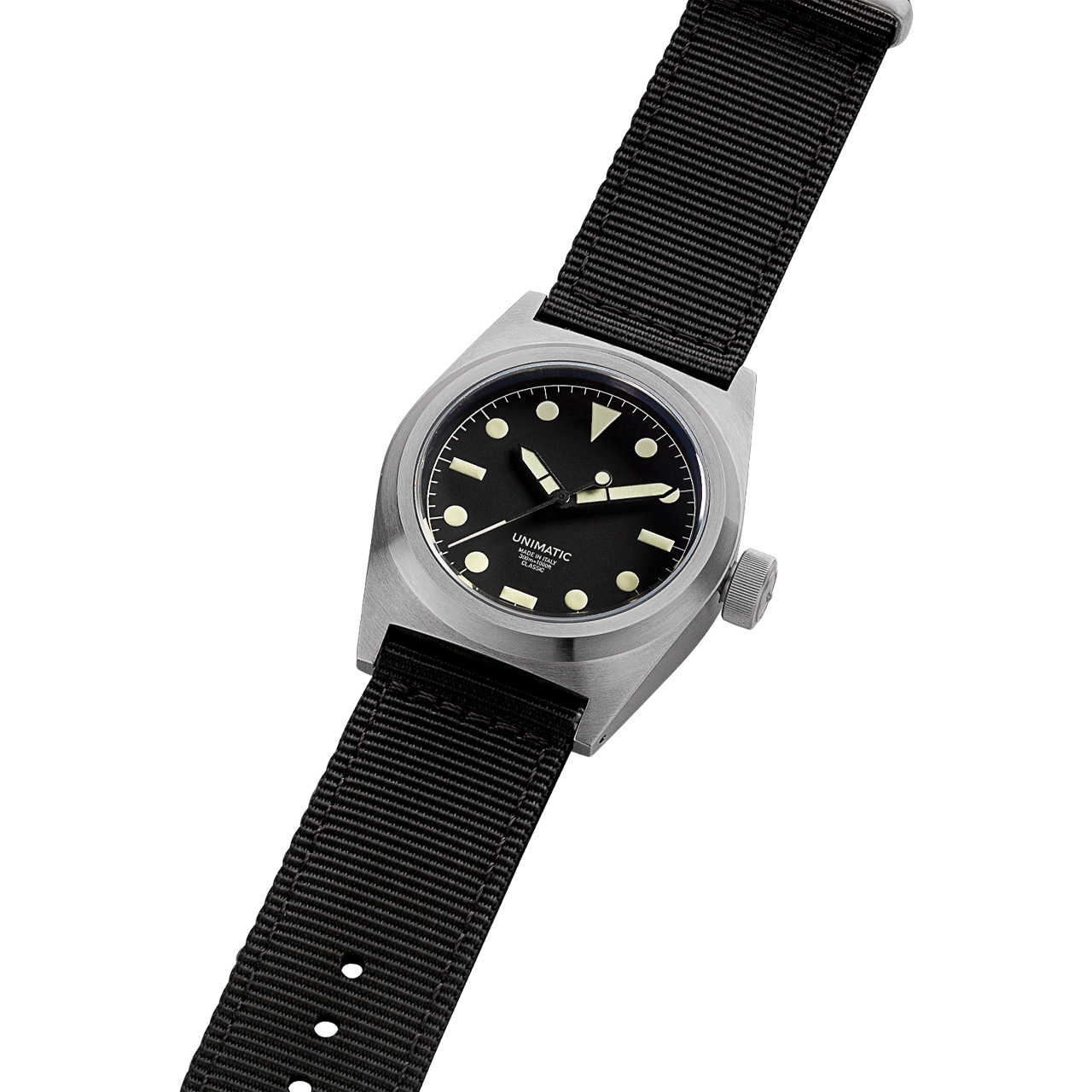 UNIMATIC 自動巻き時計 ブラック　美品 U5S-ML • UNIMATIC watches – Limited edition watches