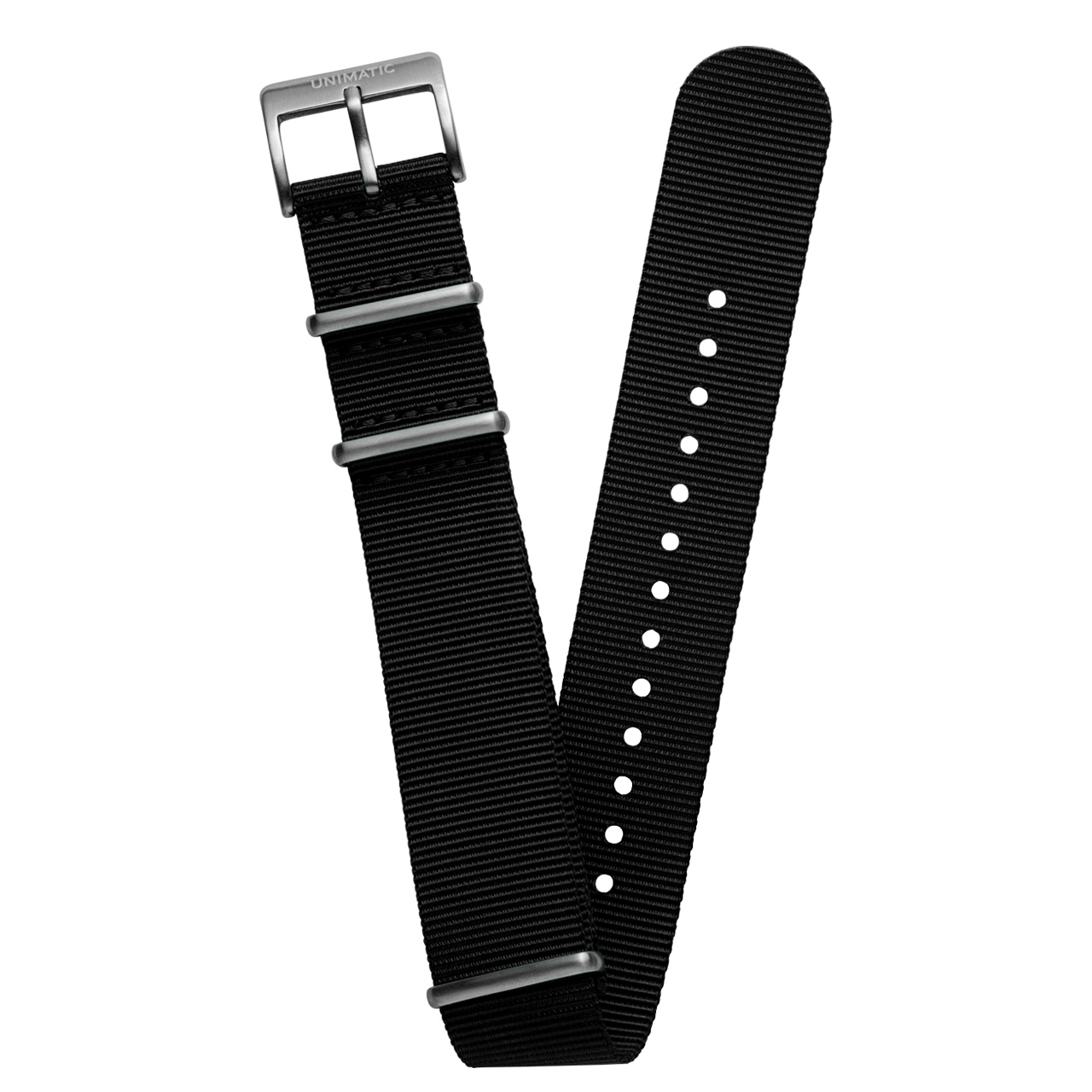 UNIMATIC ウニマティック UNN-B-SSB22 時計 ナイロン ストラップ