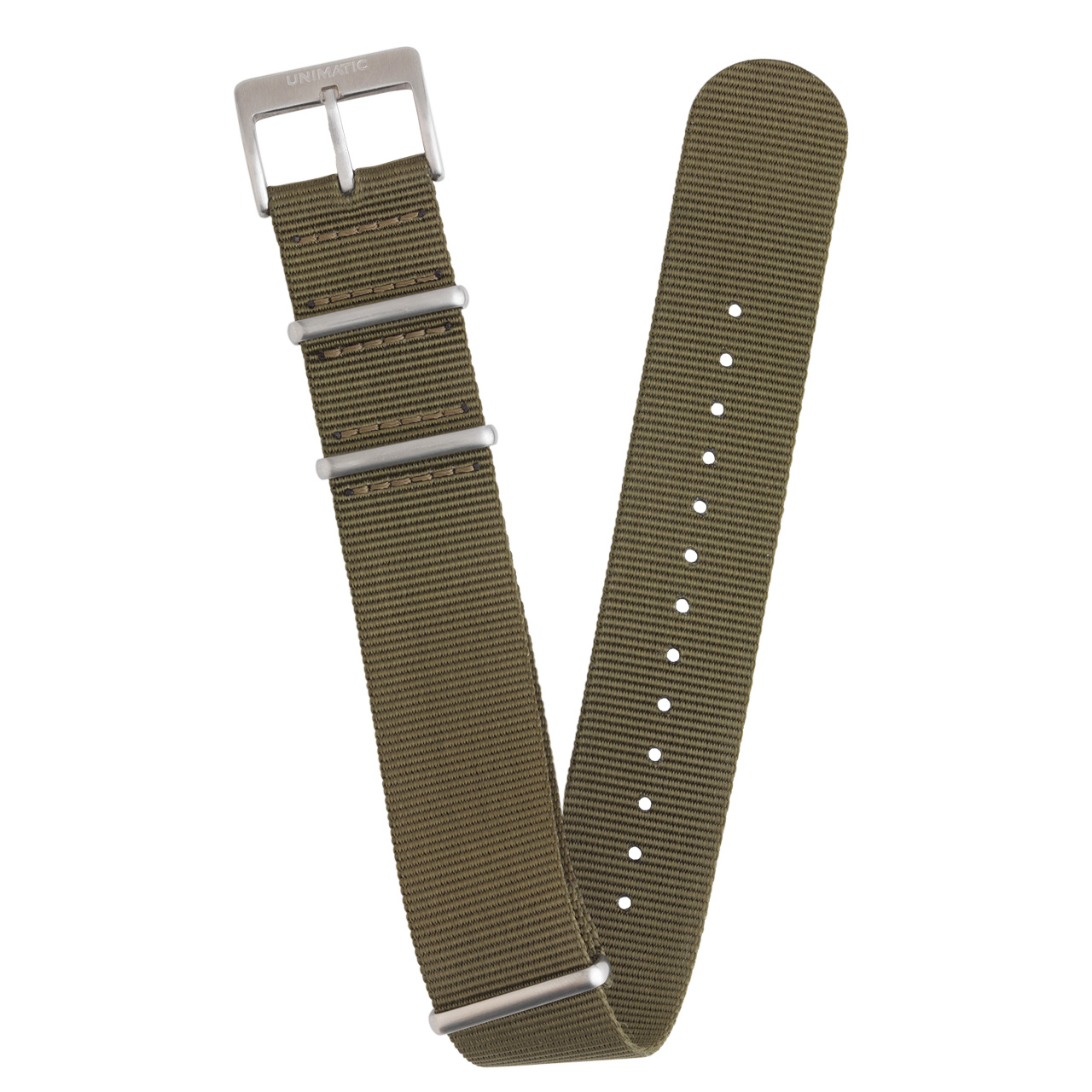 UNIMATIC ウニマティック UNN-B-SSB22 時計 ナイロン ストラップ BLACK