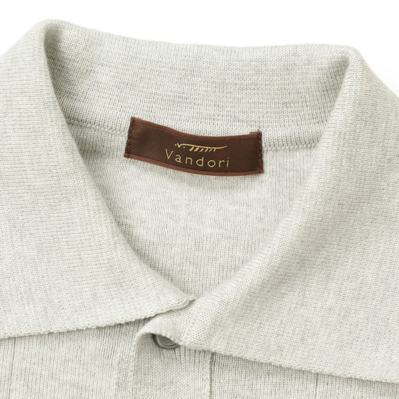 Vandori ヴァンドリ シャツ ニット カーディガン ハイゲージ 長袖 針