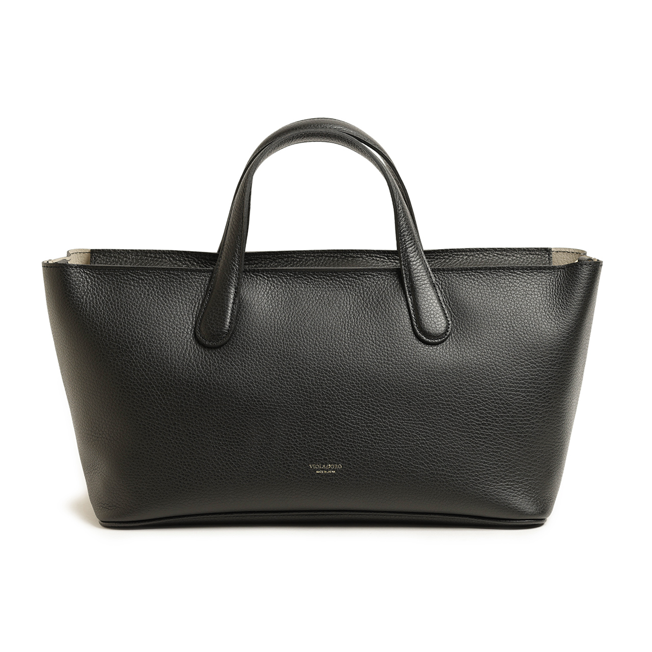 VIOLA d'ORO ブラック ハンドバッグ ヴィオラドーロ VIOLAd'ORO ハンド バッグ トート ナイロン