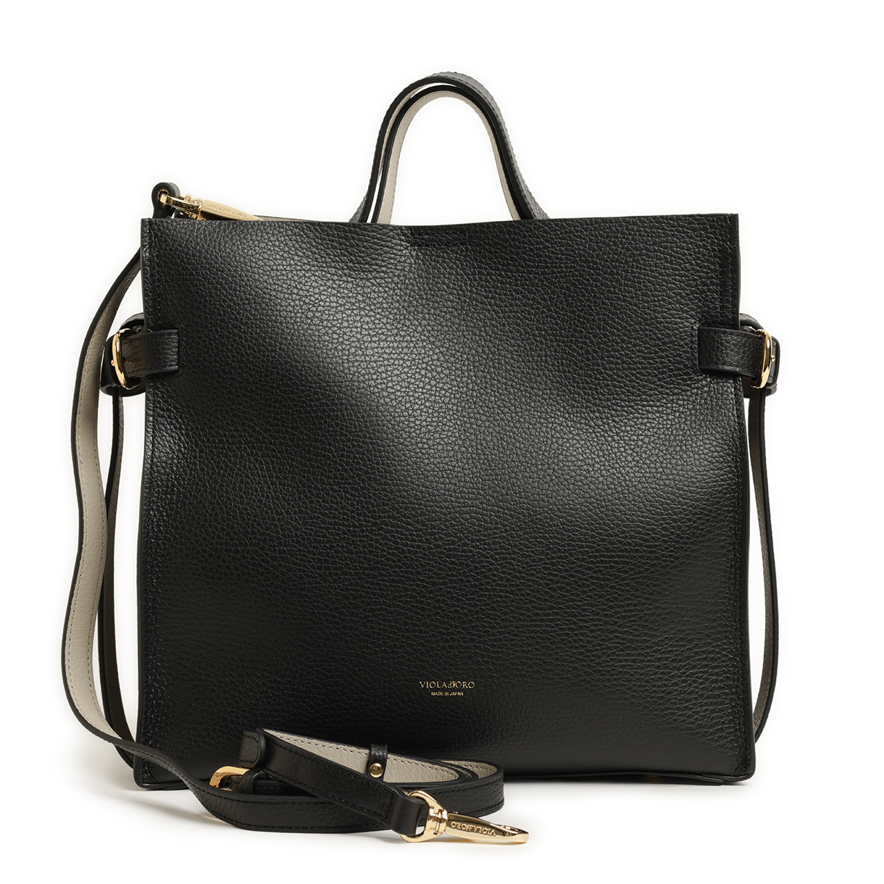VIOLAd'ORO ヴィオラドーロ トート バッグ レザー イタリアンレザー