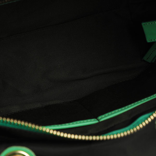 VIOLAd'ORO ヴィオラドーロ トート ハンド バッグ ナイロン レザー