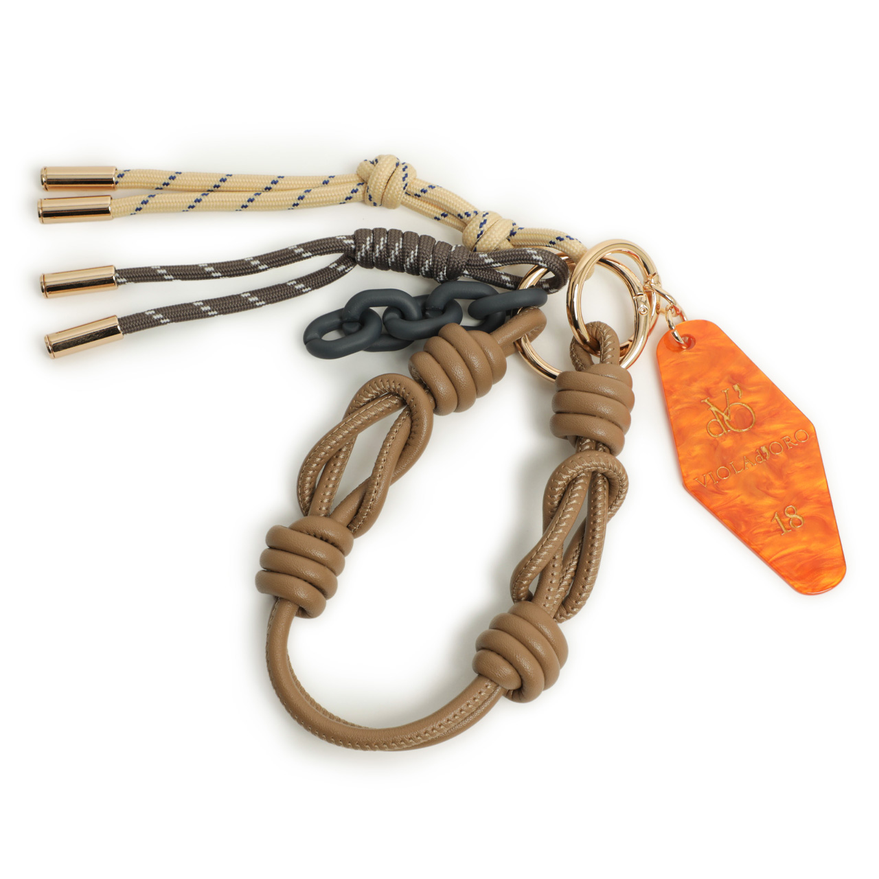 VIOLA d'ORO ヴィオラドーロ バッグ チャーム アクセサリー