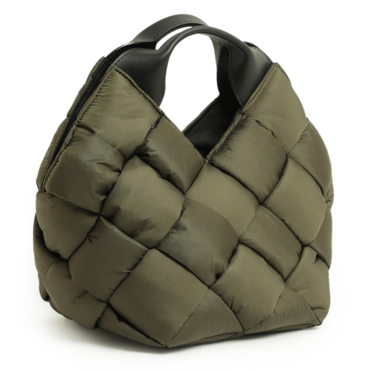 VIOLAd'ORO ヴィオラドーロ ハンド バッグ ナイロン レザー イントレ