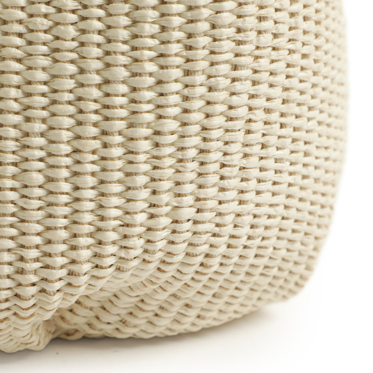 VIOLA d'ORO ホワイト かごバッグ VIOLA d´ORO ホワイト かごバッグ