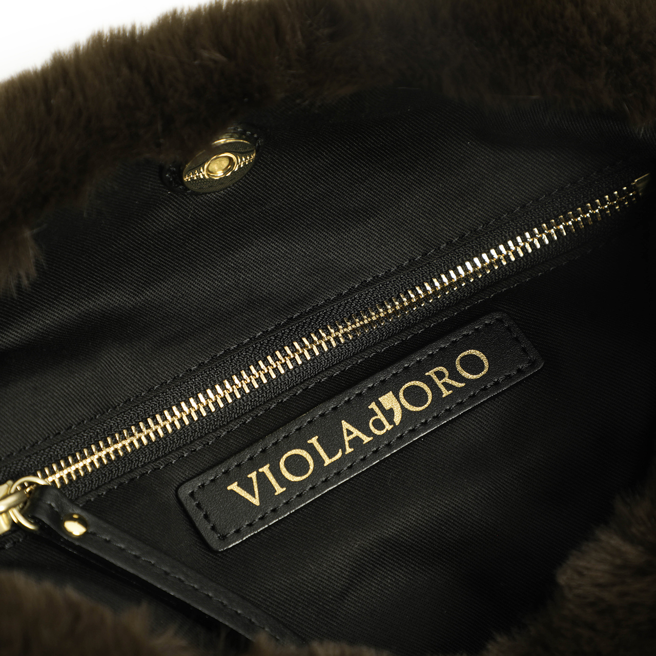 VIOLAd'ORO ヴィオラドーロ トート ハンド バッグ エコファー