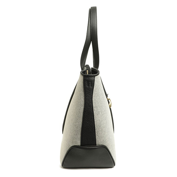 ETiAM エティアム トート バック キャンバス レザー シュリンク