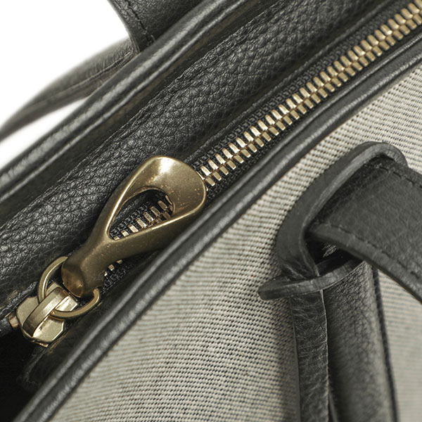 ETiAM エティアム トート バック キャンバス レザー シュリンク