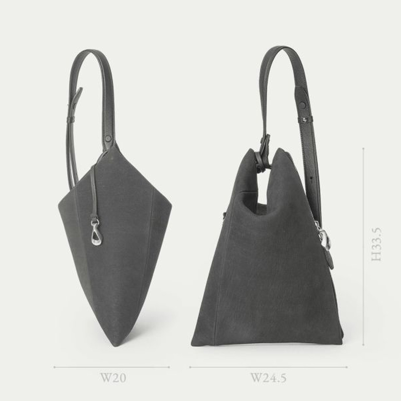 ETiAM エティアム バック ハンド トライアングルショルダー 2WAY