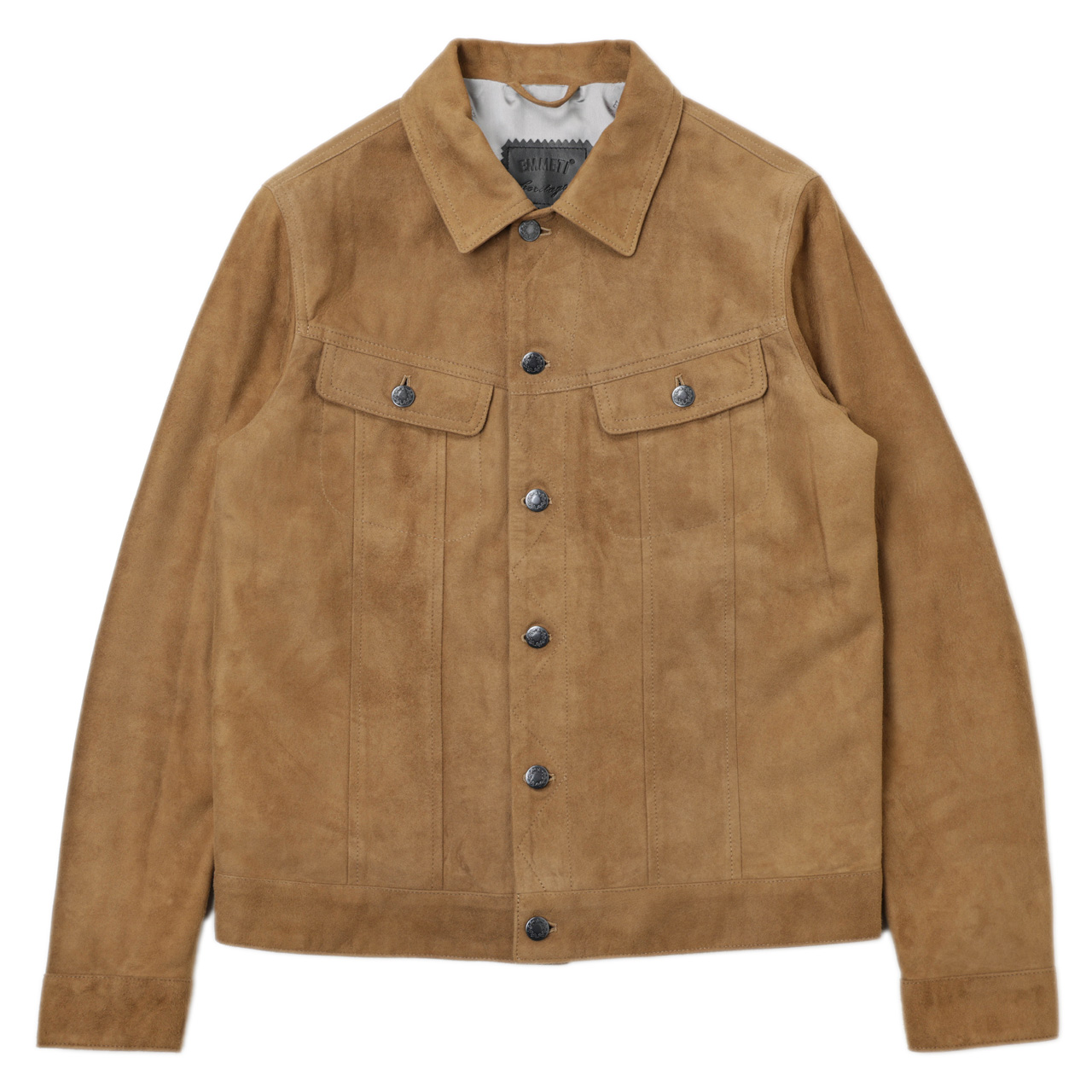 EMMETI JACKSON エンメティ ジャクソン スエード ラム Gジャン