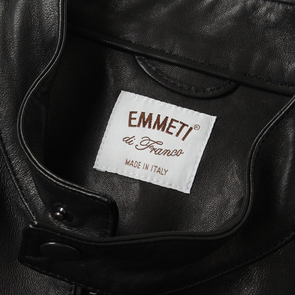 EMMETI JURI ユリ エンメティ ナッパレザー シングルライダース