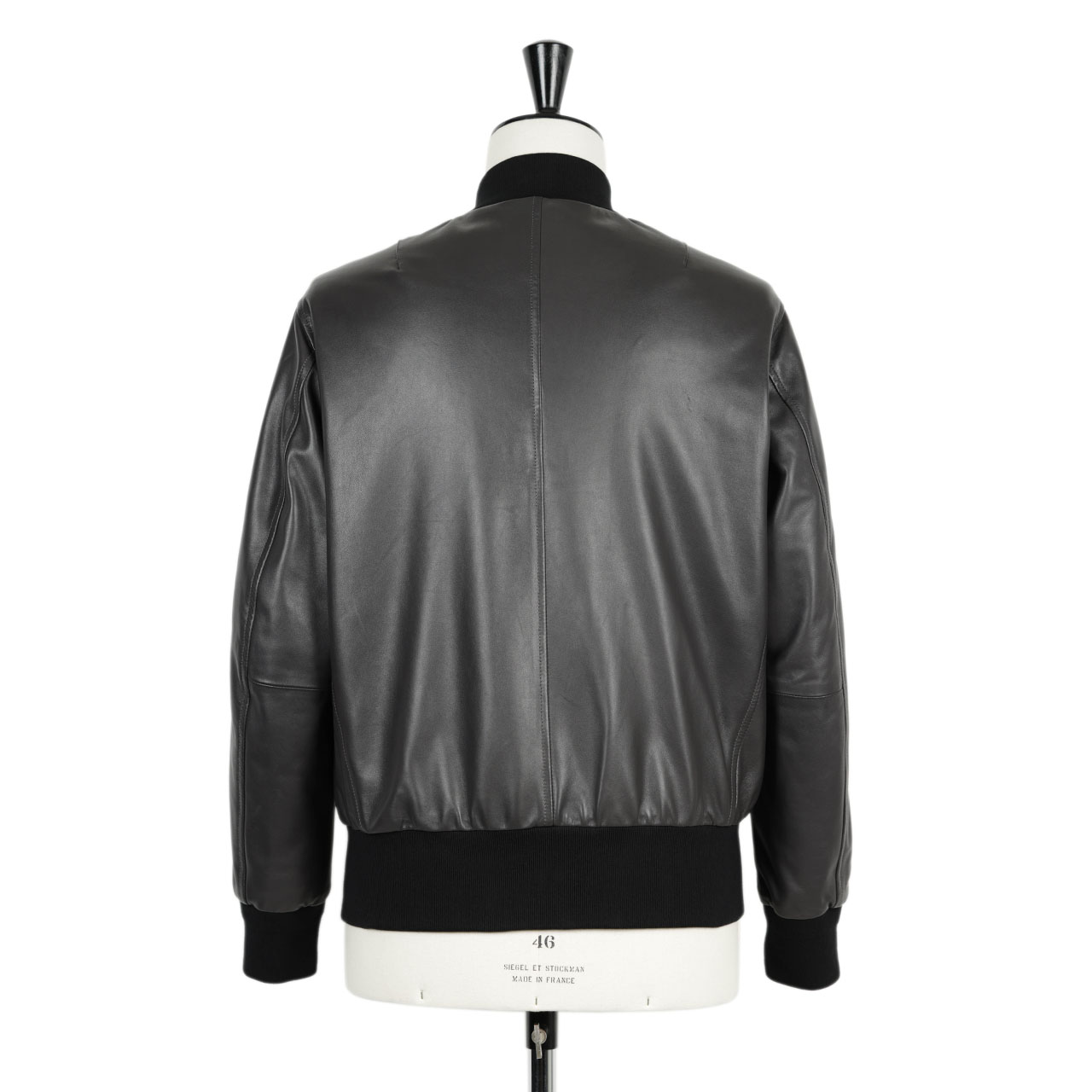 新品 エンメティ KELSO 52 XL ブラック 黒 ラム レザー 予約 スペシャルラムレザー】EMMETI OLIVER SPECIAL LAMB エンメティ