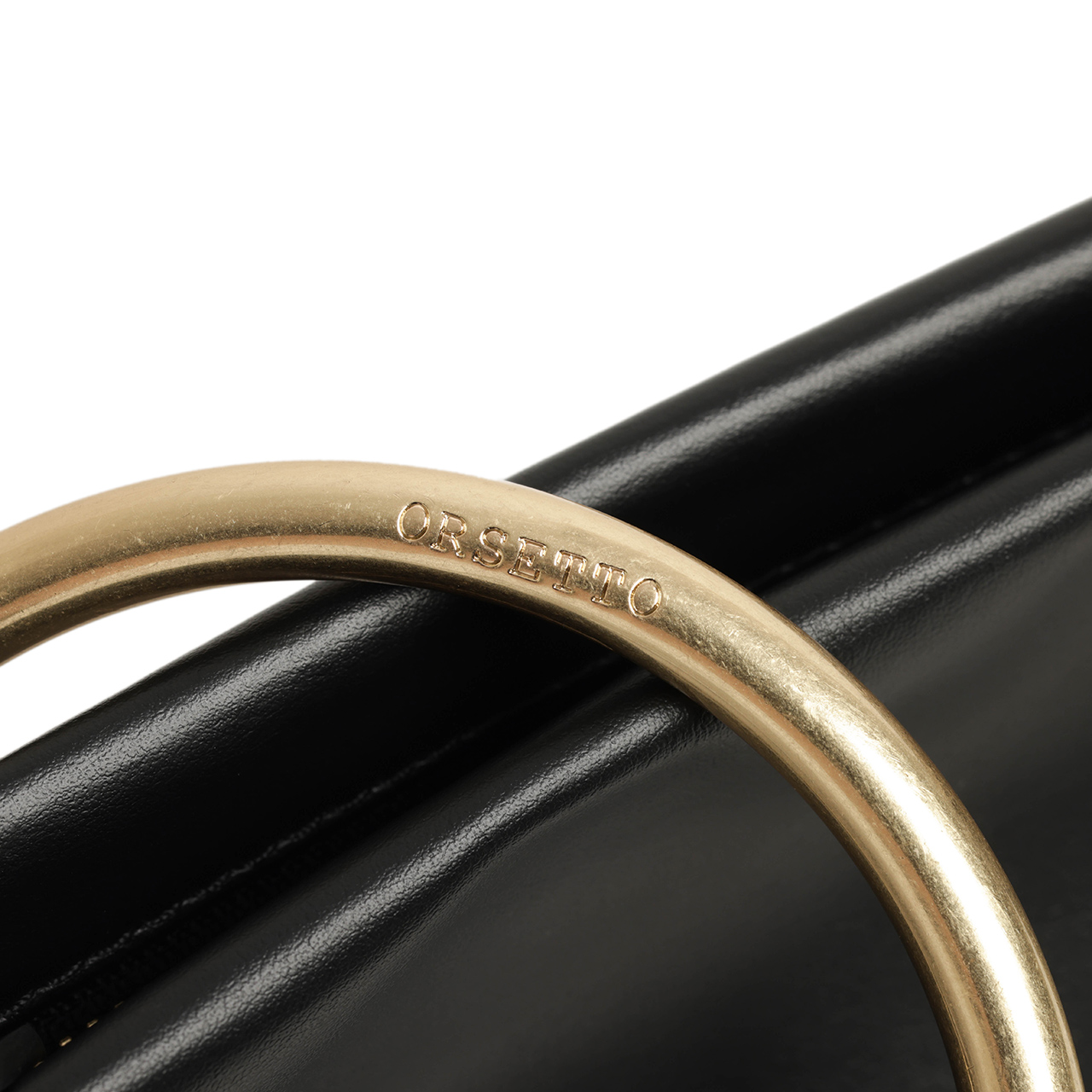 ORSETTO オルセット バッグ クラッチ イタリア製レザー カラビナ